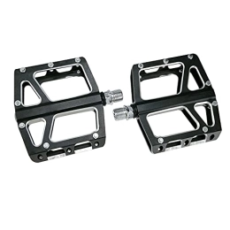 BWHNER Mountain Bike Pedal BWHNER 9 / 16 Lightweight Road Bike Pedals, Flat Bicycle Pedals, for Mountain Bike Pedals, E-Bike, City, Urban Commute, Road Bikes, Black