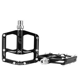 ChengBeautiful Mountain Bike Pedal ChengBeautiful Pedals Platform Pedals Lightweight Fiber Bicycle Durable Cycling Pedals Mountain Bike Pedals (Color : Black, Size : 115x95x15mm)