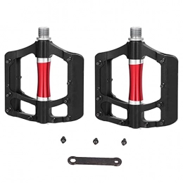 CHICIRIS Spares CHICIRIS 1 Pair CNC Aluminum Antiskid Pedal, Mountain Road Bicycle Anti‑Slide Aluminium Alloy Widen High Speed Bearing Pedal Bicycle Accessories