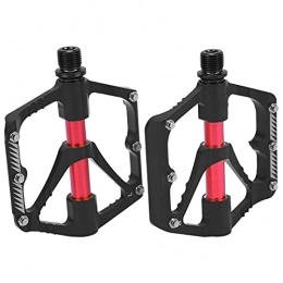 CHICIRIS Mountain Bike Pedal CHICIRIS Mountain Bike Bearing Pedals, Bike 3 Bearing Aluminum Alloy Pedal Durable Mountain Bicycle Bearing Pedal Accessory(black)