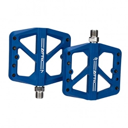 Colcolo Spares Colcolo Mountain Bike Pedals, Non-Slip Platform Flat Road Cycling Bicycle Pedals 119x106.4x17.8MM - Blue