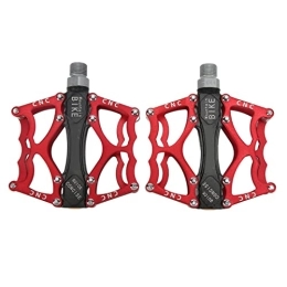 COSIKI Mountain Bike Pedal Cosiki Flat Bicycle Pedals, Mountain Bike Pedals, 1 Pair Non-Slip High Speed Aluminium Alloy Lightweight Pedals for Road Mountain Bike