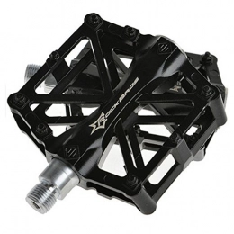 Blancho Mountain Bike Pedal Creative Mountain Bicycle Pedals Fixed Gear Bike Aluminium Alloy Pedals, Black