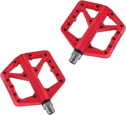 ORLOVA Spares cycling pedals, road bikepedals, Mountain Bike Nylon Cycling Bike Bike MTB Bicycle Part Pedals Durable Anti-Slip (Color : Rood)
