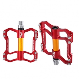 Dekaim Spares Dekaim Bike Pedals, 1 Pair Aluminium Alloy Mountain Road Bike Lightweight Pedals Bicycle Replacement Part