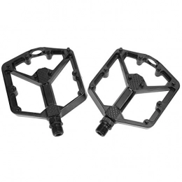 Demeras Spares Demeras 2 PCS Bike Pedals Mountain Bike Pedals Antiskid Durable Bicycle Cycling Pedals Aluminum Alloy Bicycle Wide Platform for Universal Mountain Road Bike