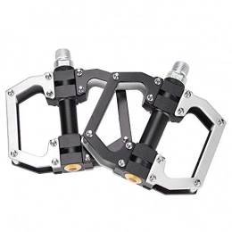 Dibiao Mountain Bike Pedal Dibiao Platform Flat Pedal Mountain Bike Aluminum Alloy Road Bicycle Accessories Silver Black