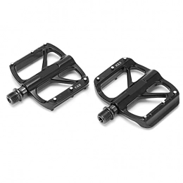 Dilwe Spares Dilwe Bike Pedals, Aluminum Alloy 3 Bearings lubrication Upgrade Bicycle Pedals Replacement Part for Mountain Bikes