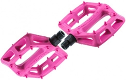 DMR Spares Dmr V6 Plastic Flat MTB Pedals - Pink, CrMo Axle / Lightweight Mountain Biking Bike Trail Off Road Pin Dirt Jump Enduro Bicycle Cycling Cycle Downhill Sticky Grip Riding Ride Platform Part 9 / 16