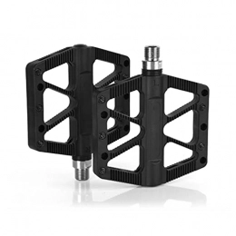 DSFHKUYB Mountain Bike Pedal DSFHKUYB Mountain Bike Pedals Flat MTB Pedals Nylon Fiber Bicycle Platform Pedals for Road Mountain BMX MTB Bikes, Black