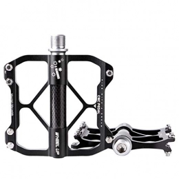 DUBAOBAO Spares DUBAOBAO 6061 aluminum alloy mountain bike pedal, CNC 3 bearing BMX ultra light non-slip bicycle pedal, bicycle parts