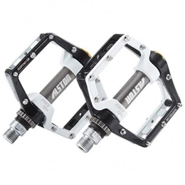 DUNRU Spares DUNRU Bike Pedal Bike Pedals Sealed Bearing Bicycle Pedals 9 / 16" Aluminum Alloy Road Mountain Bike Cycling Pedals Road Bike Pedals (Color : Black)