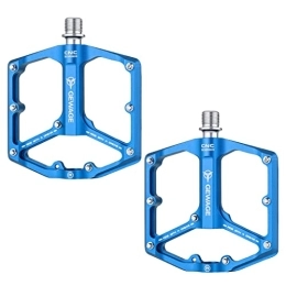 EUEU Mountain Bike Pedal EUEU Non-Slip Bike Pedals | Mountain Bike Aluminum Alloy Non-Slip Pedal, Sealed Bearing Design Mountain Bike Pedal