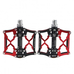 Feixunfan Spares Feixunfan Bike Pedals Bicycle Comfort Cycling Pedals Lightweight Fiber Bicycle Lightweight Black for MTB BMX Mountain Road Bike (Color : Black, Size : 91x102x17mm)