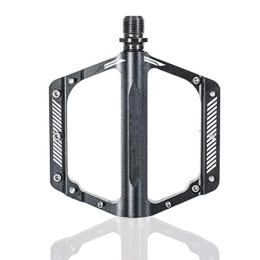 Feixunfan Spares Feixunfan Bike Pedals Bicycle Platform Lightweight Fiber Road Cycling Mountain Bike Pedals for MTB BMX Mountain Road Bike (Color : Black, Size : 120x105x15mm)