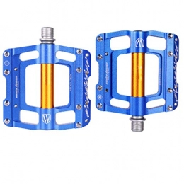 Feixunfan Spares Feixunfan Bike Pedals BMX Road Bike Pedals Double Mountain Bicycle Pedals for Most Kinds of Bicycles for MTB BMX Mountain Road Bike (Color : Blue, Size : 100x110x12mm)