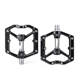 FIVENUM Mountain Bike Pedal FIVENUM Pedals Bicycle Aluminum Pedal Mountain Urban BMX Road Parts Sealed Bearing Flat Platform All-round Pedals Bike Accessories (Color : Black titanium)