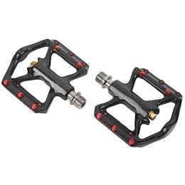 FOLOSAFENAR Spares FOLOSAFENAR Bicycle Pedals, 1 Pair Ultra Light Non-slip Carbon Fiber Mountain Bike Pedals for Bike Repair