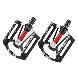 Garneck Mountain Bike Pedal Garneck 1 Pair Bicycle Pedal Mountain Bike Pedals Road Flat Pedal Cycling Pedals Bike Platform Pedals Race Car Mountain Bike Cleats Clipless Pedals Clips Repair Kit Balance Aluminum Alloy