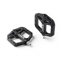 GHMOZ Spares GHMOZ Outdoor sport Ansjs MTB Pedals Mountain Bike Pedals Lightweight Nylon Fiber Bicycle Platform Pedals for BMX MTB 9 / 16" (Color : Black)