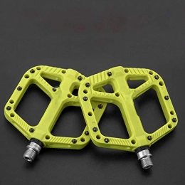 Guoz Mountain Bike Pedal Guoz Bicycle Pedals Nylon Pedals Composite Flat Pedals Mountain Bike Pedals 3 Bearing Non-Slip Waterproof Anti-Dust MTB Bike Pedals