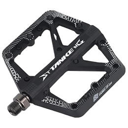 HAIMIM Mountain Bike Pedal HAIMIM BMX / MTB Pedals Mountain Bike Pedals Lightweight Nylon Fiber Bicycle Platform Pedals for BMX MTB 9 / 16" (Black)