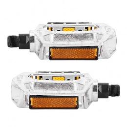 HelloCreate Mountain Bike Pedal HelloCreate Aluminum Alloy Bicycle Non-slip Flat Ball Bearing Pedal for Mountain Bike