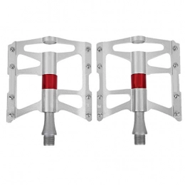 Houinmru 1 Pair Bike Pedal Road Bike Pedal,for Bike(Silver)