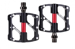 HYE Spares HYE XINGSTOR Bike Pedal 3 Bearings Anti-slip Ultralight CNC MTB Mountain Bike Pedal Sealed Bearing Pedals Fat Bicycle Accessories (Color : B-262 black)