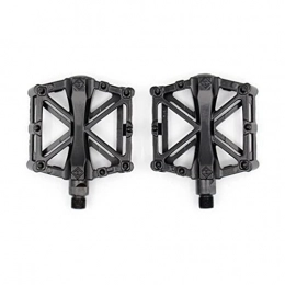 HYE Spares HYE XINGSTOR New Ultralight Double Ball Aluminum Alloy Sealed Widen Mountain Bike Pedal Accessories Anti-slip Bicycle Pedals Bicycle Parts. (Color : EXWWWBWQ-1)