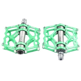 INOOMP Mountain Bike Pedal INOOMP 2pcs Mountain Bike Pedals Mtb Pedals Bicycle Pedals Aluminum Alloy Cycling Bike Pedal ( Green )