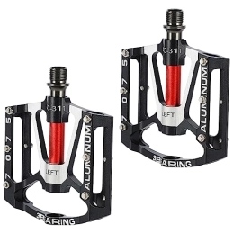 INOOMP Mountain Bike Pedal INOOMP 5 Pairs Bicycle Pedal Mtb Pedals Metal Bike Pedals Para Bicicleta Cleats Bearings Clip in Bike Pedals Mtb Bike Pedals Mountain Bike Accessories Bike Supplies Repair Kit