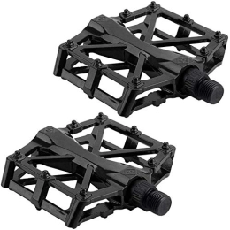 JJJ Mountain Bike Pedal JJJ Bicycle Accessories Bicycle Ball Pedal Aluminum Alloy Mountain Bike Pedal Pedal Riding Equipment Accessories (2 Pack) (Color : Black)