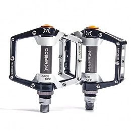 JTXQSI Spares JTXQSI Bicycle Pedals, Bearing Bicycle Pedals, Mountain Bike Pedals, Wide Platform Pedals (Color : Grey)