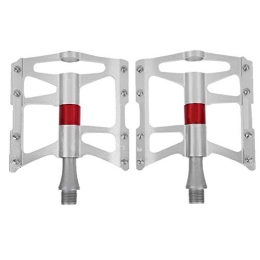 Kadimendium Spares Kadimendium robust Aluminum Alloy Mountain Road Bike Pedals Lightweight Bicycle Replacement Parts for School Sports for Home Entertainment(Silver)