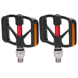 Keenso Spares Keenso 1Pair QR610 Bike Pedals, Selflocking Mountain Bike Pedals Aluminum Alloy Road Bike Pedals Cycling Equipmenta