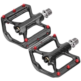 Keenso Spares Keenso B251C Bike Pedals, Self‑locking Mountain Bike Pedals Carbon Fiber Mtb Pedals With 3 Bearing Bicycles and accessories