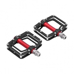 Keenso Spares Keenso Bike Pedals, 1 Pair Aluminum Alloy + Steel Bicycle Pedals Anti-skid Mountain MTB Bike Pedals With 18 Non‑slip Nails For Cycling Accessories