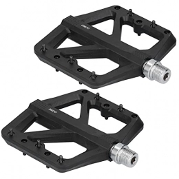 Keenso Spares Keenso Bike Pedals, 2Pcs Durable Nylon + Steel Bicycle Pedals Self-lubricative Wear-resistant Mountain Bike Pedals For Cycling Accessories