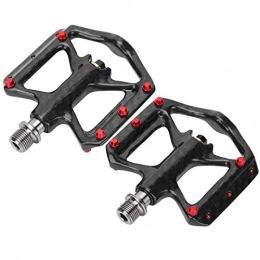 Keenso Spares Keenso Bike Pedals, B251C Carbon Fiber Mountain Bike Pedals Selflocking Mtb Pedals With 3 Bearing