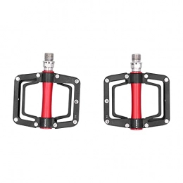 Keenso Spares Keenso Mountain Bike Pedals, 1 Pair Anti‑slip MTB Pedals Mountain Bike 3 Bearing Bike Pdeal Bicycle Pedal Cycling Platform Anti-skid Pedals