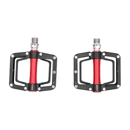 Keenso Spares Keenso Mountain Bike Pedals, 1 Pair Anti‑slip MTB Pedals Mountain Bike 3 Bearing Bike Pdeal Bicycle Pedal Cycling Platform Anti-skid Pedals Bicycles and Spare Parts