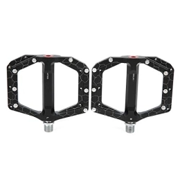 Keenso Spares Keenso Mountain Bike Pedals, 1 Pair Bicycle Aluminum Alloy Foot Bearing Pedal with Double‑sided Non‑slip Nails for Mountain / Road Bike Folding Bike Bicycles and Spare Parts