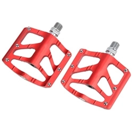 Keenso Spares Keenso Mountain Bike Pedals, Lightweight Aluminum Alloy CNC Flat Pedal Bicycle Bearing Pedal for Mountain Bike Bicycles and Spare Parts