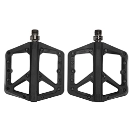Keenso Spares Keenso Mountain Bike Pedals, Nylon Anti‑slip 3 Bearing Bicycle Pedals Mountain Bike MTB Bicycle Pedals Cycling Platform Flat Pedals Bicycles and Spare Parts