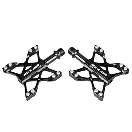 KP&CC Spares KP&CC Bicycle Cycling Bike Pedals 3 Bearing Pedals Rugged, Durable, Beautiful and Refined Fits Most Bikes for Men and Women, Black