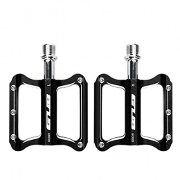 KP&CC Spares KP&CC Bicycle Cycling Bike Pedals New Aluminum Anti Skid Durable Bike Pedals Du + Sealed Palin Fits Most Bicycles, Black