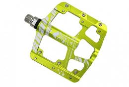 LIVELOVELAUGH Spares LIVELOVELAUGH Ultra-light and ultra-thin 3 Bearings Pedals Aluminum alloy Mountain Bike MTB Anodizing Bicycle Pedal Road Bike Pedals (1 Pair), Green