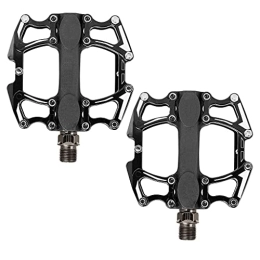 lkpqdwqz Bicycle Pedal Aluminum Alloy Bearing Non-Slip Universal Thread Mountain Bike Pedals - 356g Pair