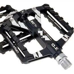 GALSOR Mountain Bike Pedal Mountain And Road Bicycle Cycling Bike Pedals Platform Bike Pedals Pedals (Color : Noir, Size : 97x105x18mm)